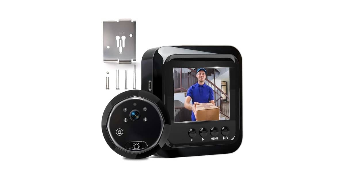 Qual É o Melhor Olho Mágico Digital com Câmera?