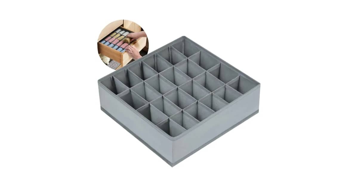 Qual É o Melhor Organizador de Gavetas Para Meias e Cuecas? Guia Com 10 Opções Avaliadas