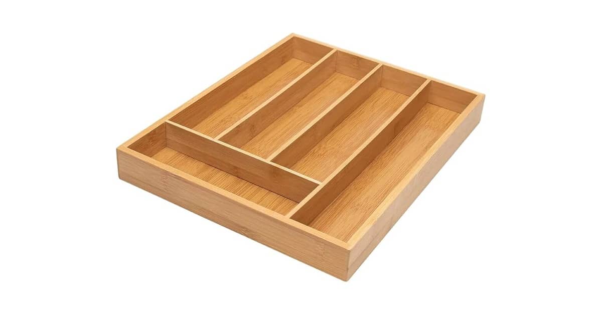 Qual É o Melhor Organizador de Talheres de Bambu?