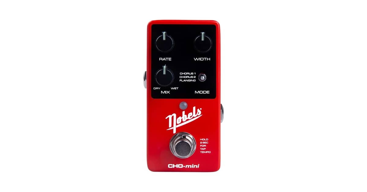 Qual é o Melhor Pedal de Chorus Estéreo? Análise de 7