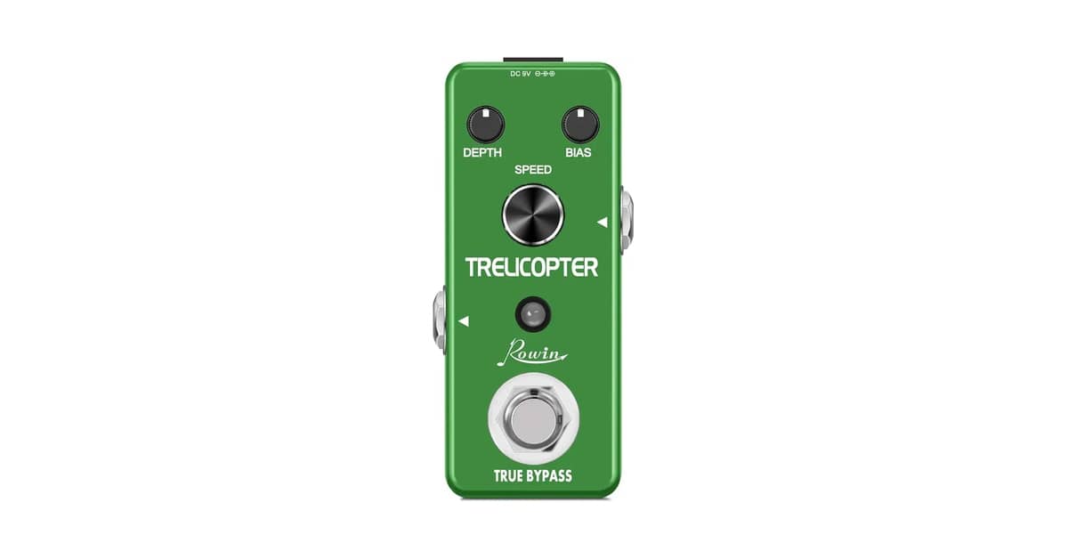 Qual é o Melhor Pedal de Tremolo para Guitarra?