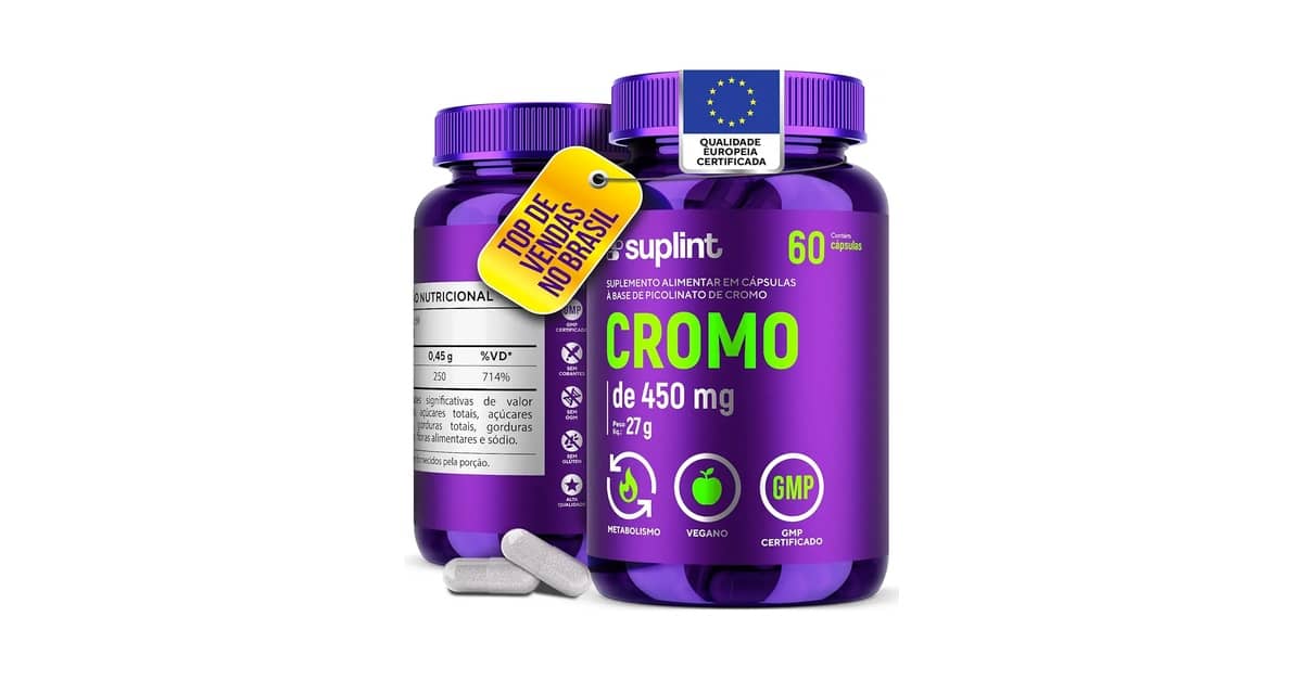 Qual É o Melhor Picolinato de Cromo Para o Metabolismo?