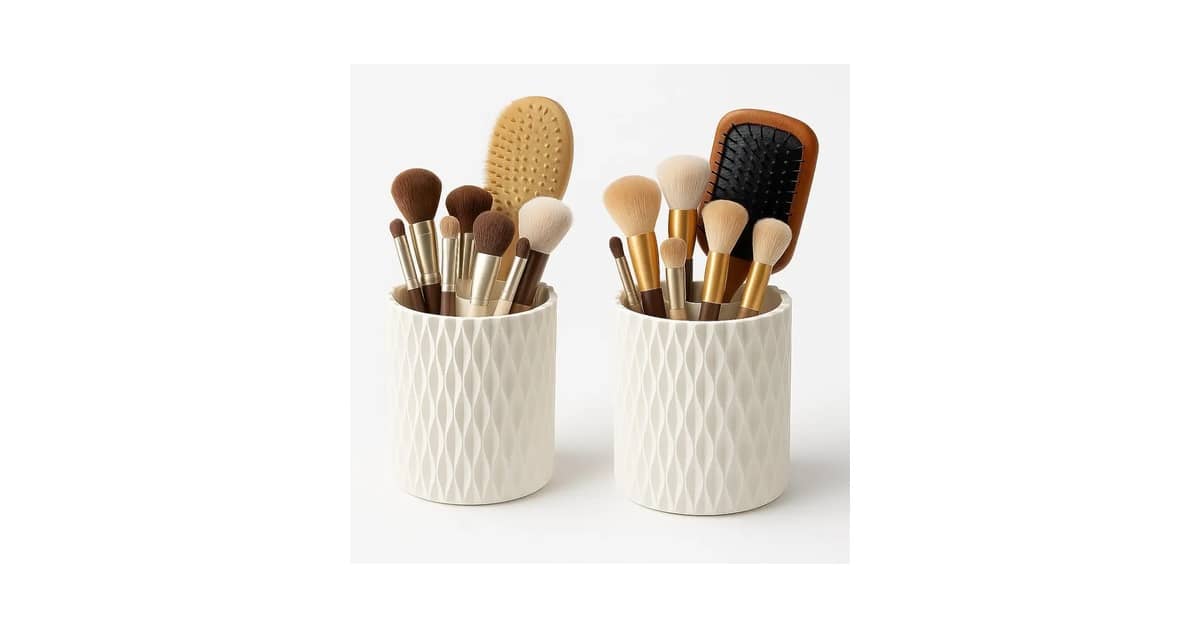 Qual é o Melhor Porta Pincéis de Maquiagem? Guia.