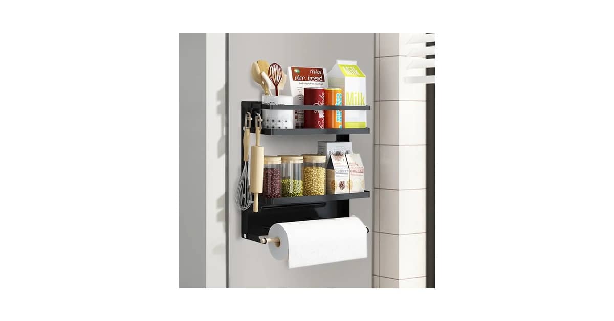 Qual É o Melhor Porta Temperos Magnético para Geladeira? Potes vs Prateleiras