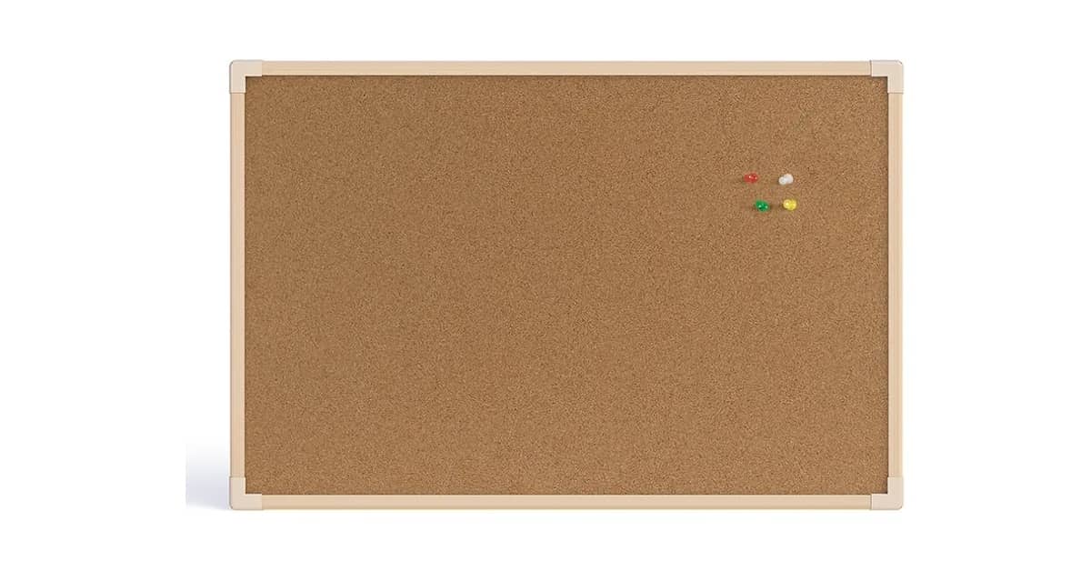 Qual é o Melhor Quadro de Aviso? Cortiça ou Magnético