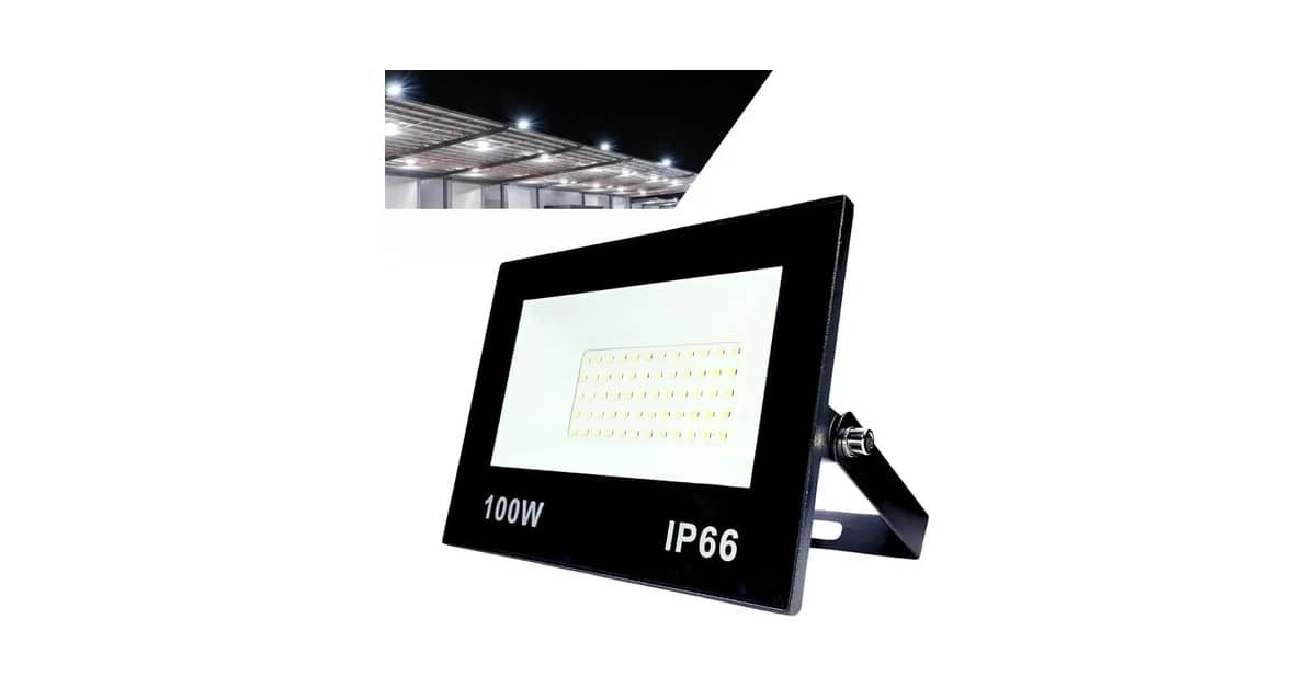 Qual É o Melhor Refletor Led com Mais Economia?