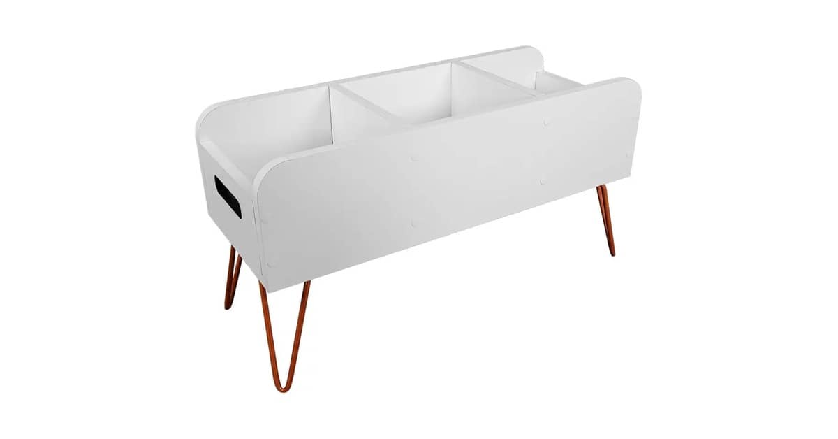 Qual é o Melhor Revisteiro de Chão? Couro ou Metal?