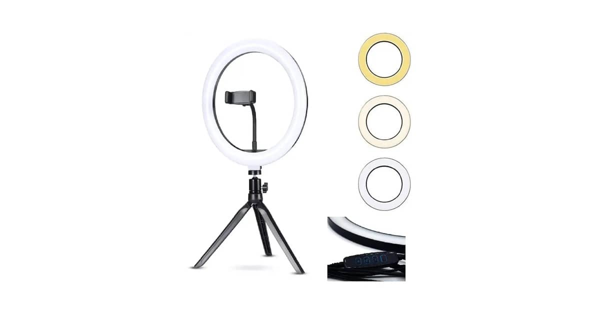 Qual É O Melhor Ring Light Para Iluminação De Selfies? As 10 Melhores Opções