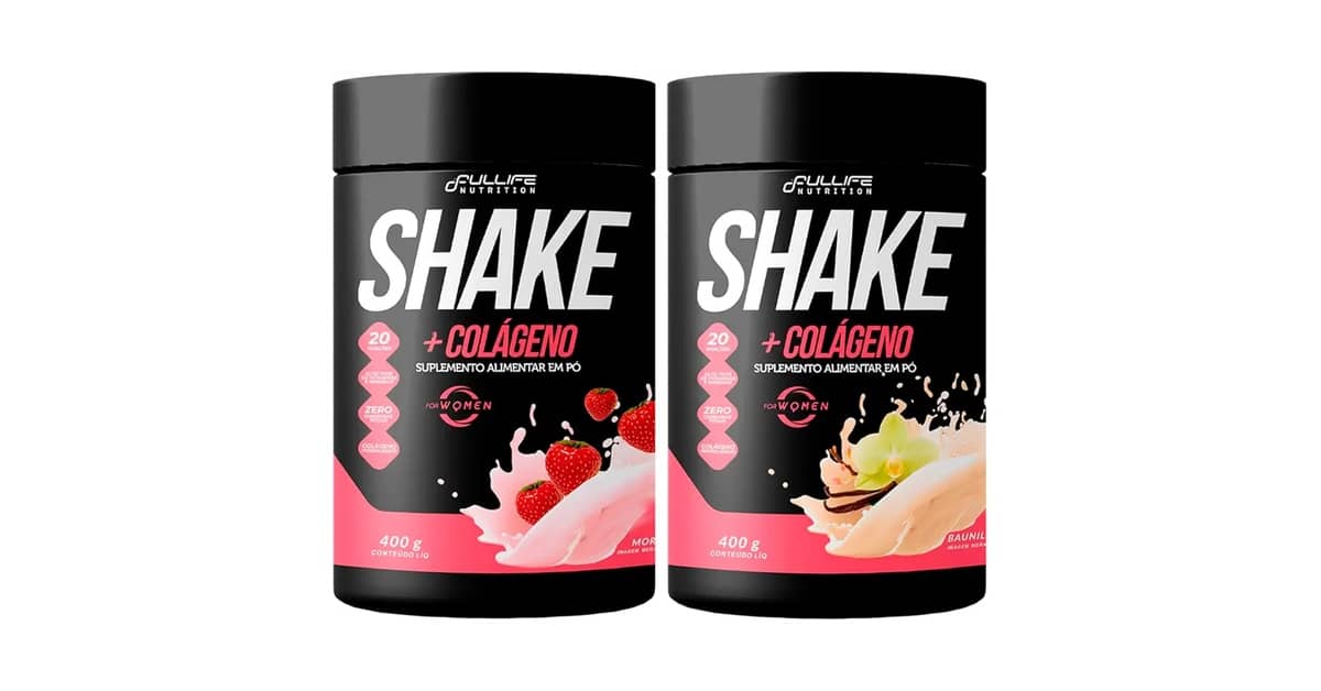 Qual é o Melhor Shake Substituto de Refeição Para Emagrecer? Com Colágeno