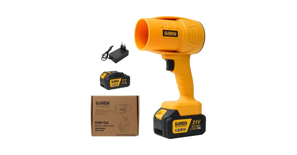 Qual é o Melhor Soprador de Folhas a Bateria? 10 Opções Leves e Potentes