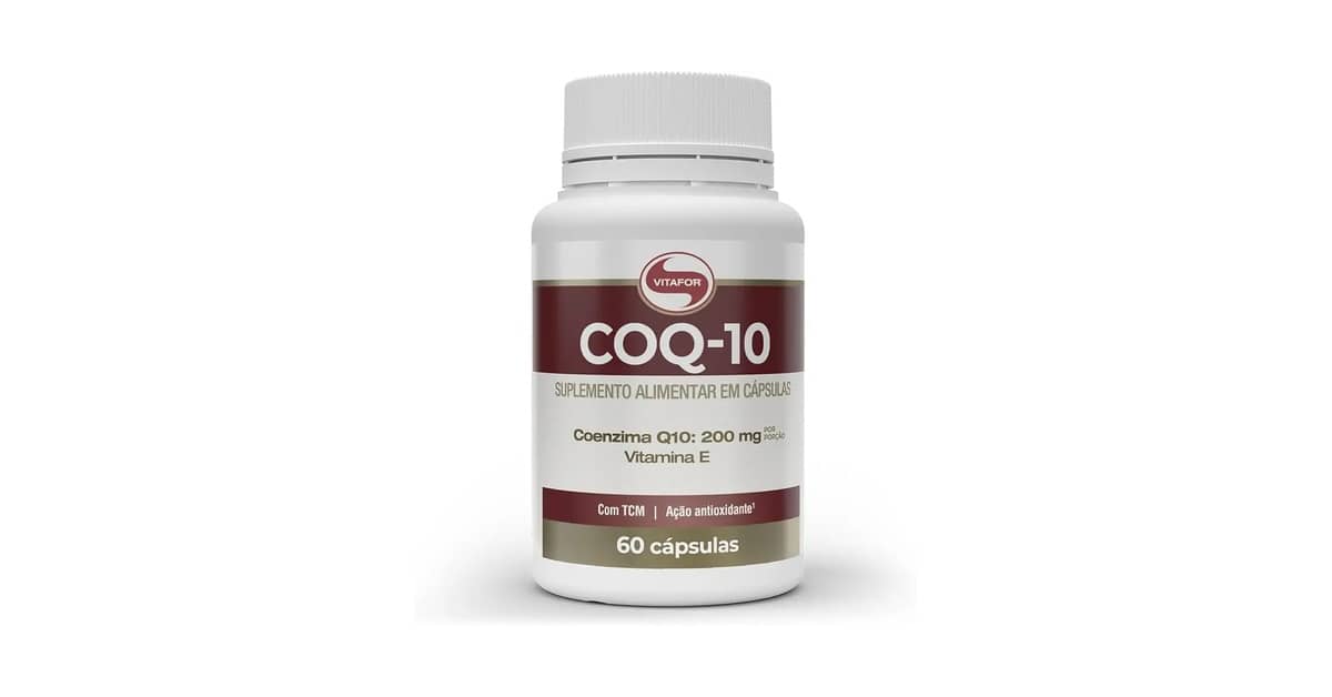 Qual é o Melhor Suplemento de Coenzima Q10 para Energia? 10 Opções Analisadas