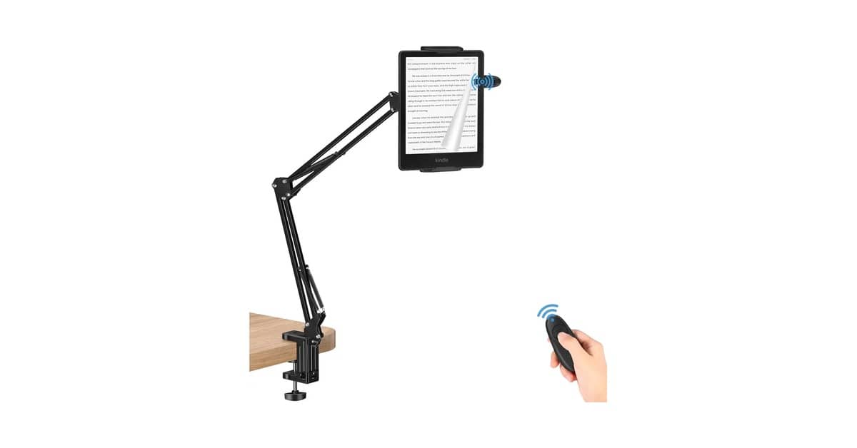 Qual é o Melhor Tablet para Ler na Cama? O Kit Ideal