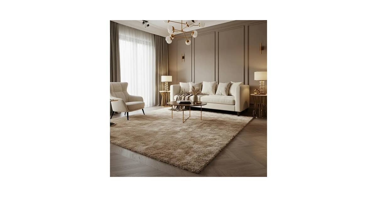 Qual É o Melhor Tapete Para Sala de Estar Que Seja Fácil de Limpar? 10 Modelos Laváveis