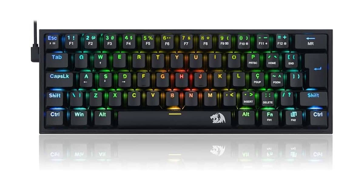 Qual É O Melhor Teclado Mecânico 60% Para Setup Gamer?