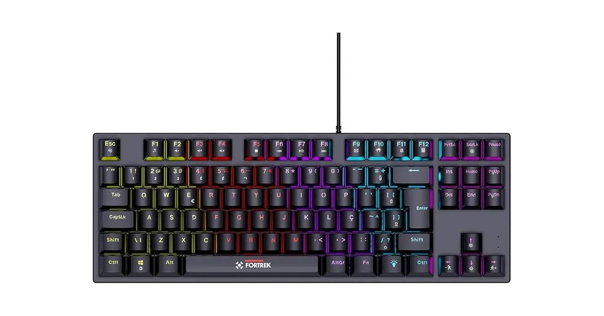 Qual é o Melhor Teclado Mecanico Custo Beneficio SK 80 Teclado para Jogos