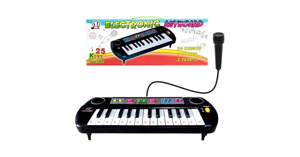 Qual É o Melhor Teclado Musical Infantil com Microfone Para Aprender?