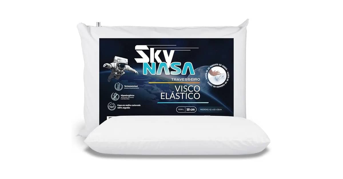 Qual é o Melhor Travesseiro de Viscoelástico Para Alinhar a Coluna?