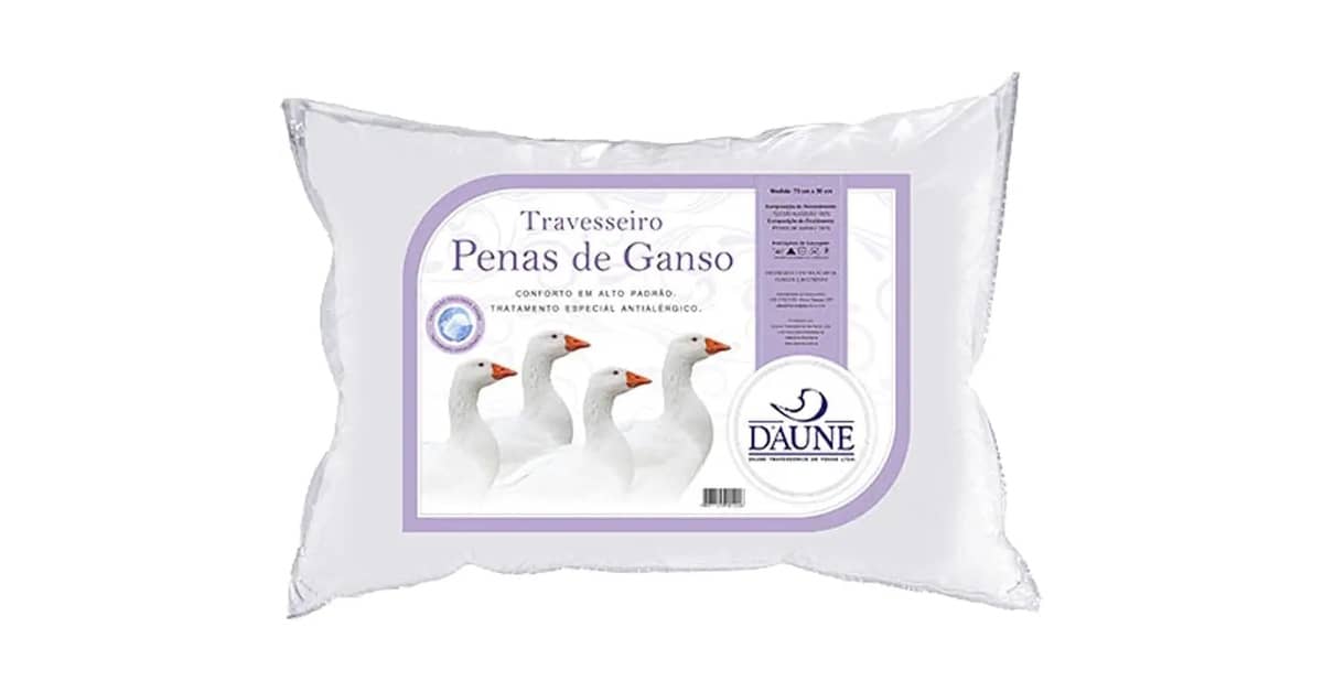 Qual é o Melhor Travesseiro Pena de Ganso? 9 Opções