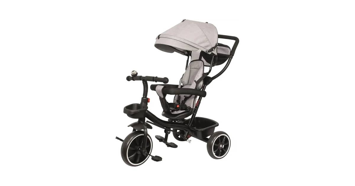 Qual é o Melhor Triciclo Infantil com Empurrador? Modelos 2 em 1 e 4 em 1