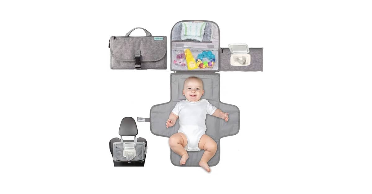 Qual É o Melhor Trocador de Fraldas Portátil Para Bolsa? Guia de Modelos Impermeáveis