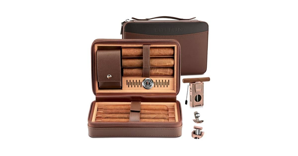 Qual é o Melhor Umidor de Charutos de Viagem? Estojo Rígido ou Couro?