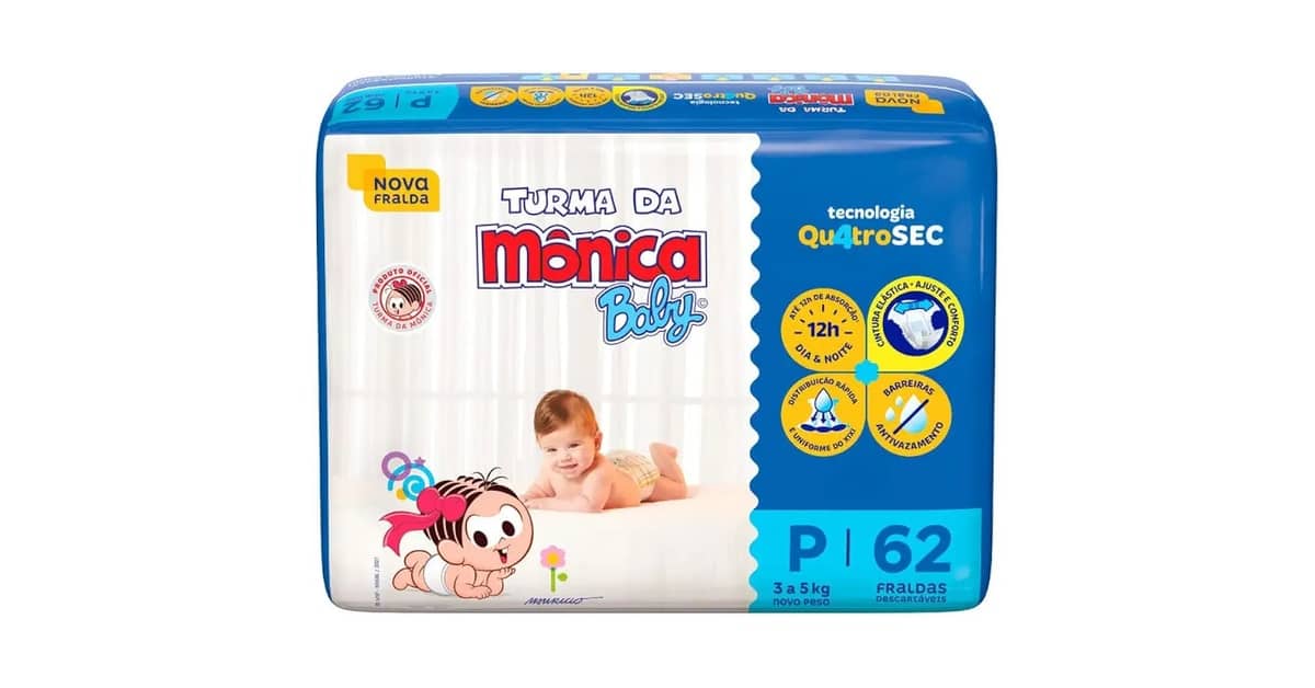 Qual Fralda Descartável é Melhor? 10 Opções de Elite