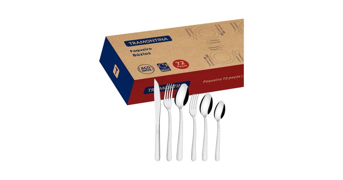 Qual Melhor Faqueiro Tramontina Buzios ou Laguna? Escolha Certa