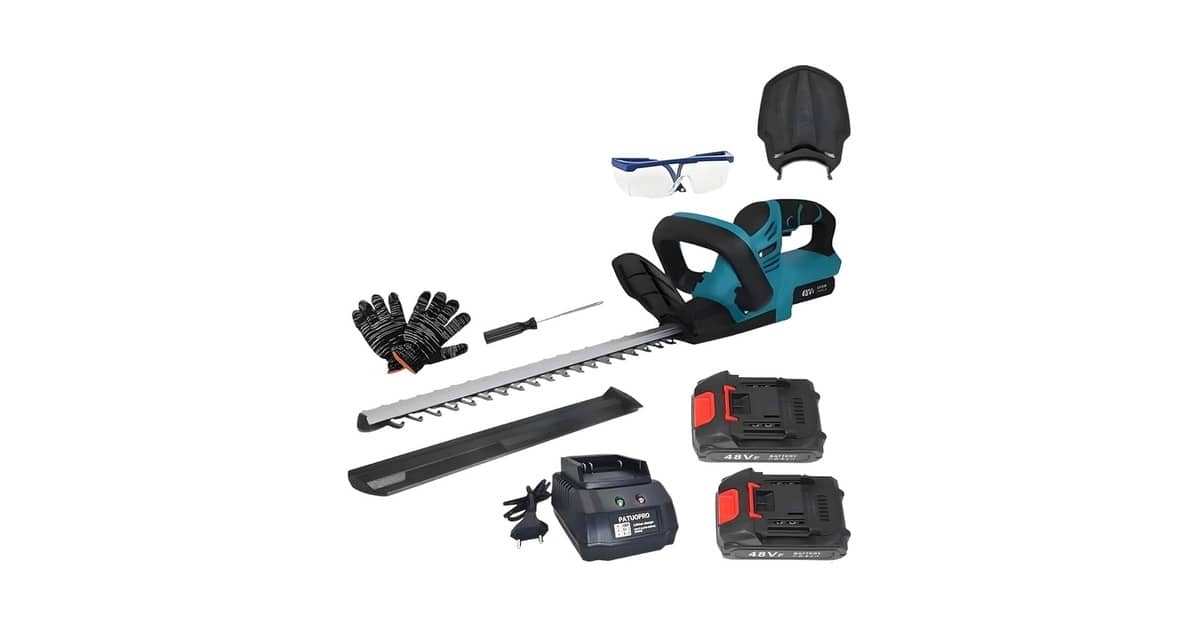 Qual o Melhor Aparador de Cerca Viva a Bateria: Potência e Versatilidade