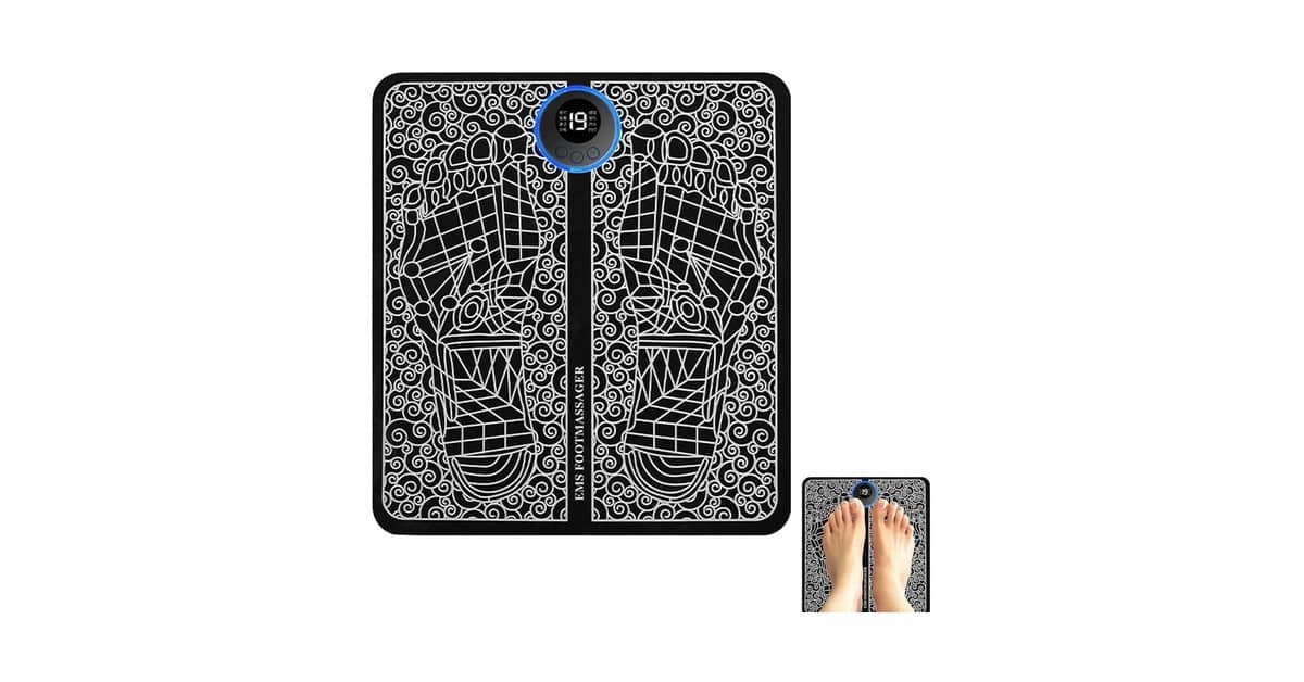 Qual o Melhor Tapete Massageador Elétrico para os Pés: Alívio e Bem-Estar