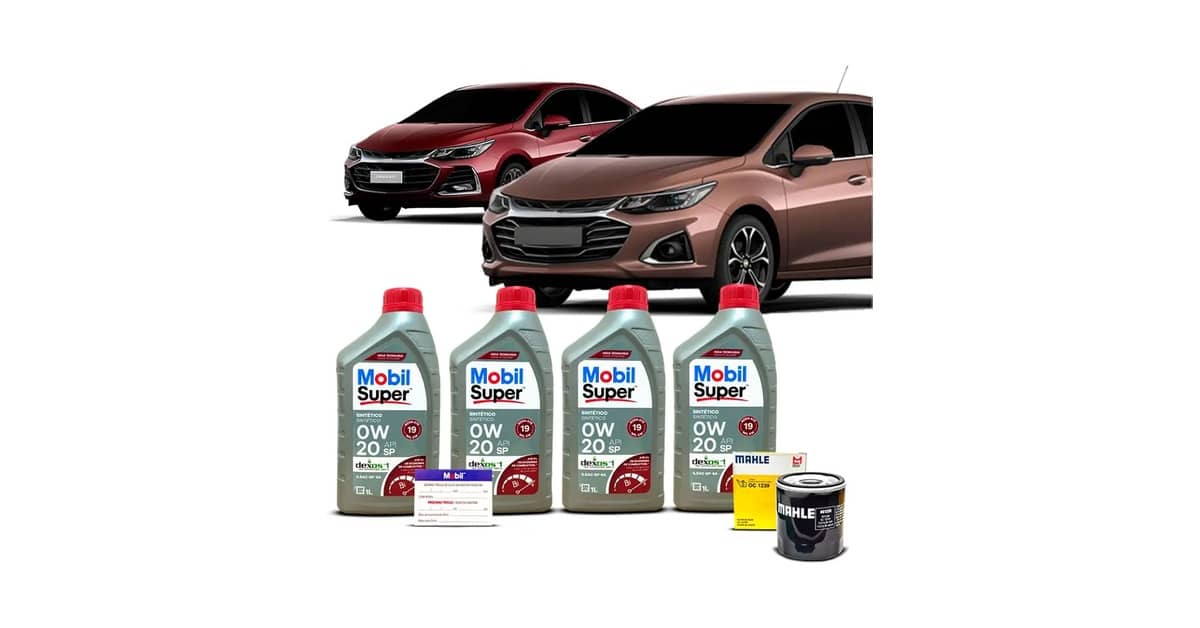 Qual Óleo Usar no Chevrolet Cruze: Mobil e Dexron