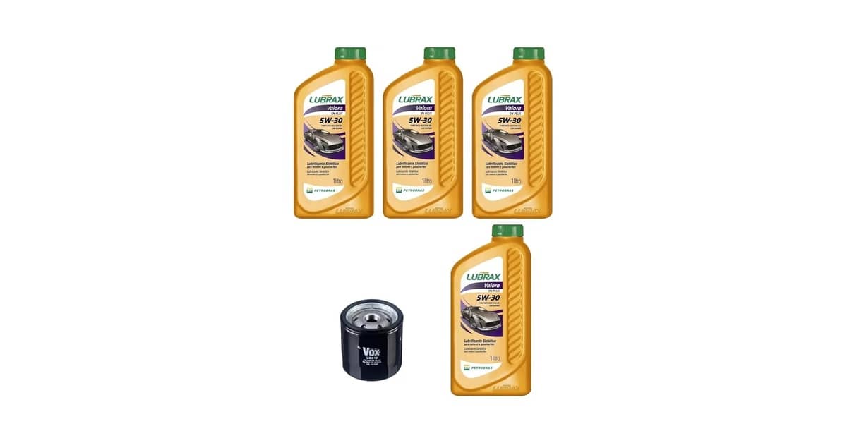 Qual Óleo Usar No Chevrolet Prisma Joy: O Melhor Kit