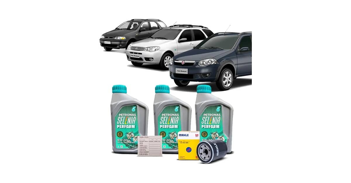 Qual Óleo Usar No Fiat Palio Weekend Adventure: Melhor Kit