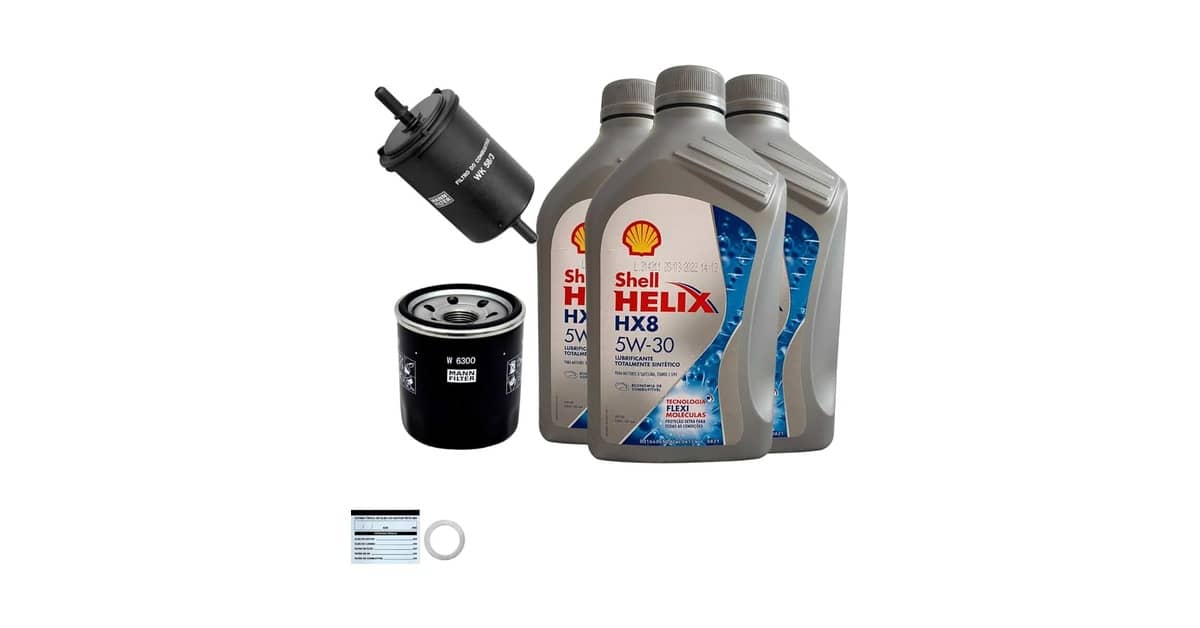 Qual Óleo Usar no Hyundai HB20 1.0: Melhor Kit Shell 5W30