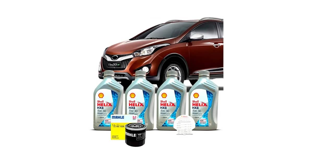 Qual Óleo Usar no Hyundai HB20X: Guia do Lubrificante 5W30