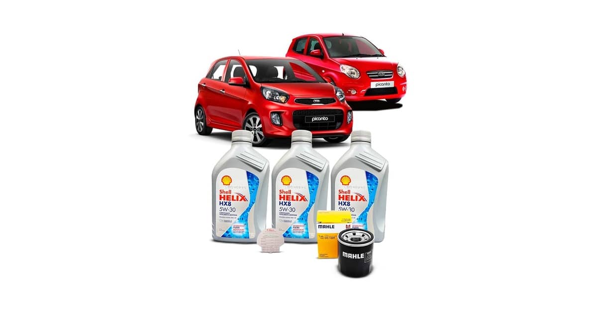 Qual Óleo Usar no Kia Picanto: O Melhor Kit 5W30