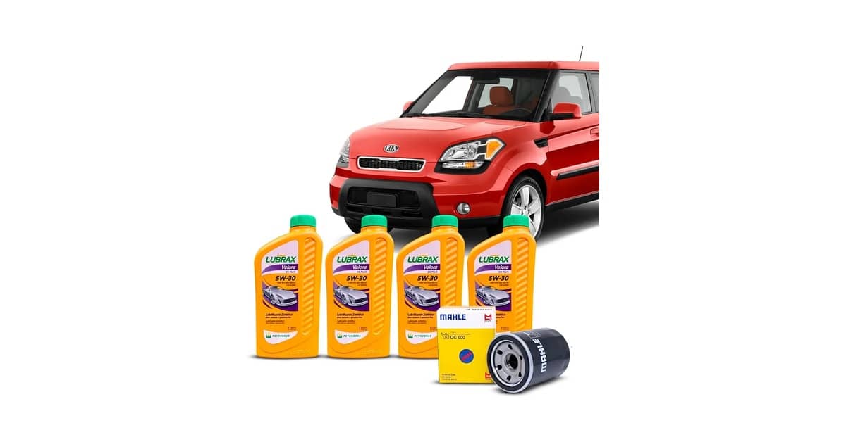 Qual Óleo Usar no Kia Soul: Guia de Kits 5W30