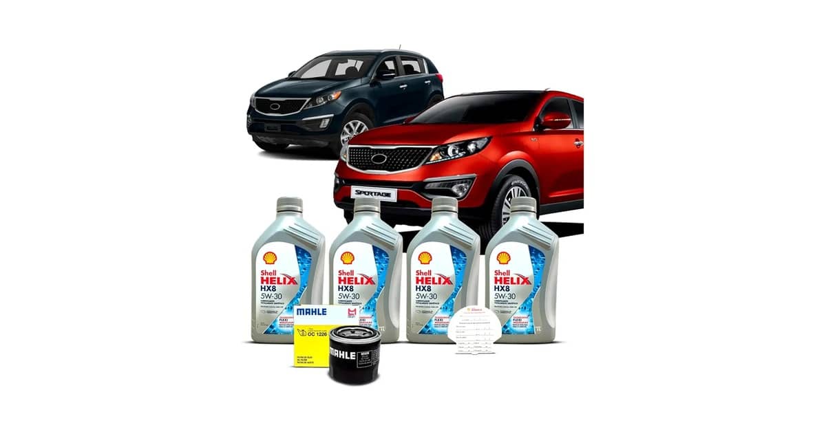 Qual Óleo Usar No Kia Sportage: Melhores Kits 5W30