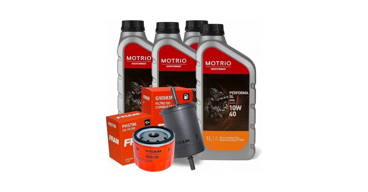Qual Óleo Usar no Renault Captur 2.0: Melhor Kit 10W40