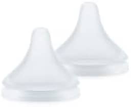 Kit com 2 Bicos de Silicone para Mamadeira Perfect Match Nuk - Fluxo Lento