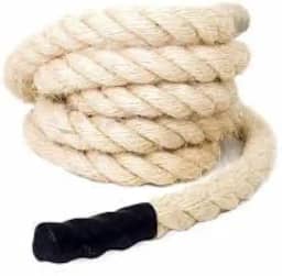 Corda Naval Sisal 34 mm Com 3 Metros Escalada