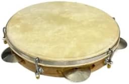 Pandeiro de Couro Luthier 10" Profissional, o mais Leve do Brasil
