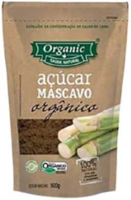 Açúcar Mascavo Orgânico Organic 500g