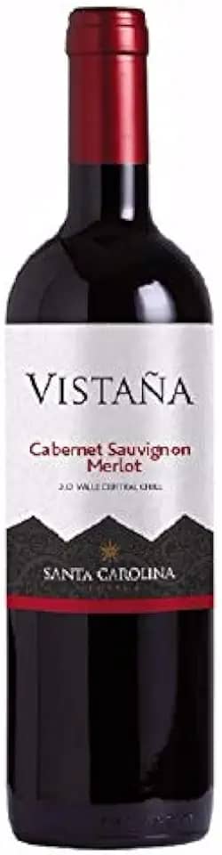 Vinho Tinto Chileno Santa Carolina Vistaña Cabernet Sauvignon/Merlot 750ml