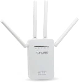 Repetidor Wifi 2800m 4 Antenas Amplificador De Sinal - Melhore a Conexão em Casa e no Escritório com Este Poderoso Amplificador de Sinal Wi-Fi de Longo Alcance