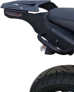 Bagageiro/Suporte Coyote Preto Fazer 250 2018 em Diante