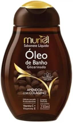 Sabonete Líquido Óleo De Banho Amêndoa Com Cólageno 230ml.