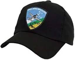 Boné Fab At 27 Força Aérea Brasileira Preto Ajustável Esportivo Militar Adulto Unissex