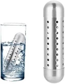 Bastão Purificador e Ionizador de Água, Alcalino com Hidrogênio, Capacidade 500 ML