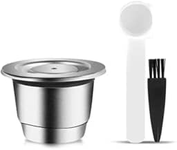 Nova cápsula de café reutilizável atualizada para filtros de café Nespresso em aço inoxidável, cafeteira de café expresso (1)