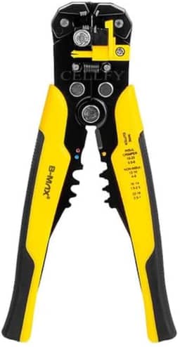 Alicate Profissional Automático 8 Polegadas Decapador, Descascador e Crimpador de Fios, Ferramenta Essencial para Eletricistas, Cortador e Crimpador de Alta Performance!